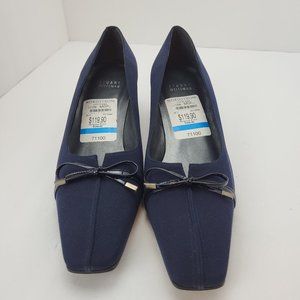 Stuart Weitzman Blue Kitten Heel Pumps Size 9